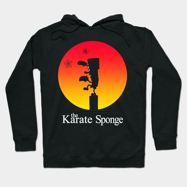 Funny Cute Cartoon 80's Karate Movie Parody Gift Hoodie by BoggsNicolas